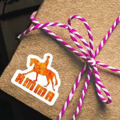 Horse Rider Sticker Amma Gift package Image