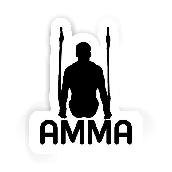 Sticker Ring gymnast Amma Laptop Image