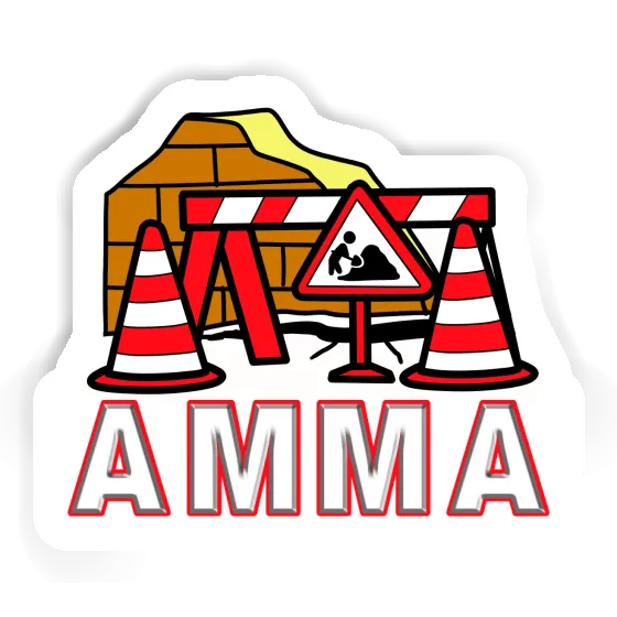 Amma Sticker Baustelle Gift package Image