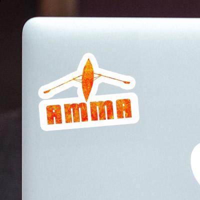 Amma Sticker Rowboat Laptop Image