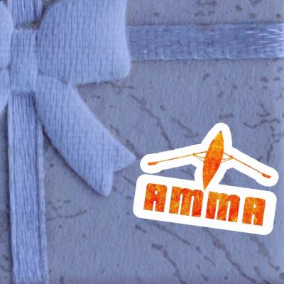 Amma Sticker Rowboat Notebook Image