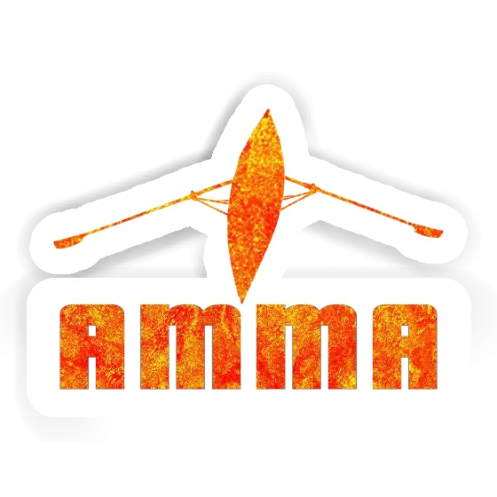 Amma Sticker Rowboat Image