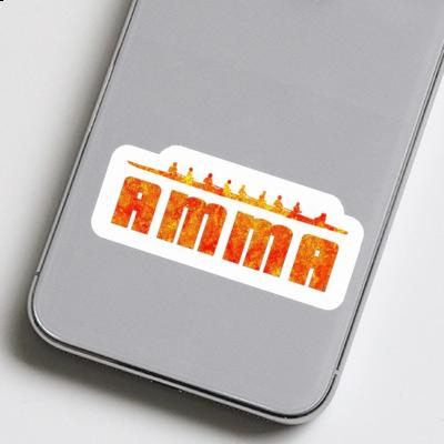 Rowboat Sticker Amma Laptop Image