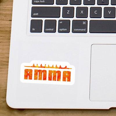 Rowboat Sticker Amma Notebook Image