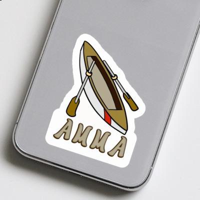 Rowboat Sticker Amma Laptop Image