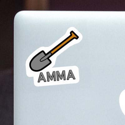 Sticker Schaufel Amma Laptop Image