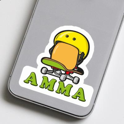 Œuf de skateboard Autocollant Amma Gift package Image