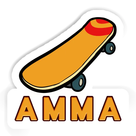 Sticker Skateboard Amma Image