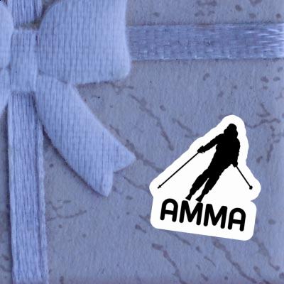 Skier Sticker Amma Gift package Image