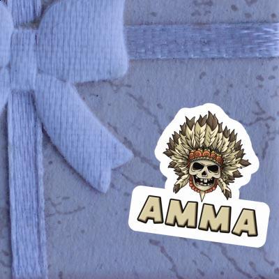 Amma Sticker Kids Skull Image