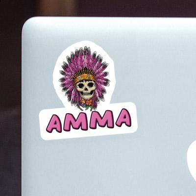 Sticker Amma Womens Skull Gift package Image