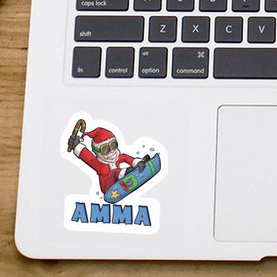 Amma Autocollant Snowboardeur Gift package Image