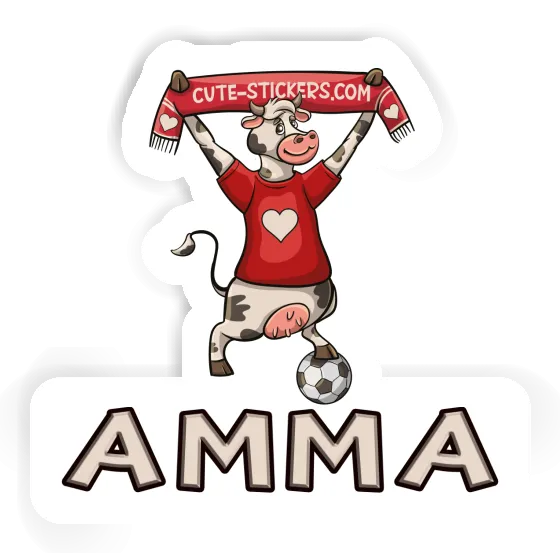 Sticker Amma Cow Notebook Image