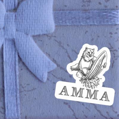 Amma Sticker Surfer Notebook Image