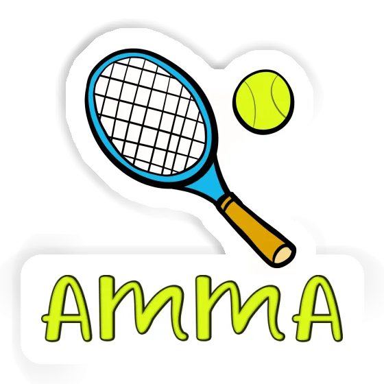 Autocollant Amma Raquette de tennis Image