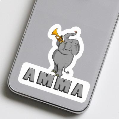 Sticker Elephant Amma Image