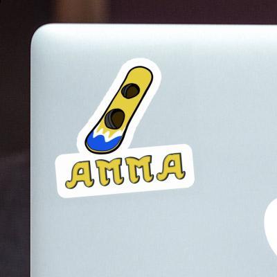 Amma Sticker Wakeboard Laptop Image