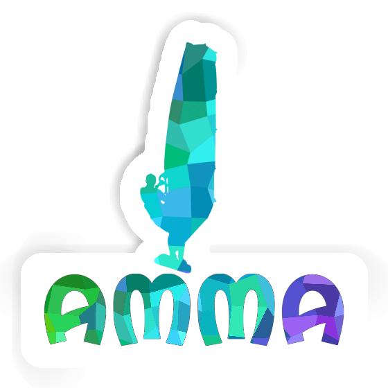 Windsurfer Sticker Amma Image