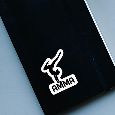 Amma Sticker Yoga Woman Gift package Image