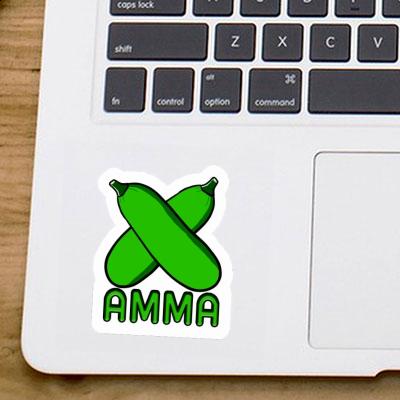 Sticker Zucchini Amma Laptop Image