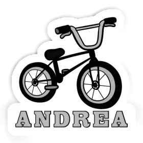Andrea Aufkleber BMX Image