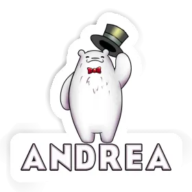 Aufkleber Eisbär Andrea Image