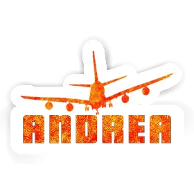Flugzeug Aufkleber Andrea Image