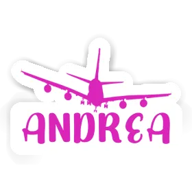 Andrea Aufkleber Flugzeug Image