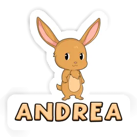 Andrea Aufkleber Osterhase Image