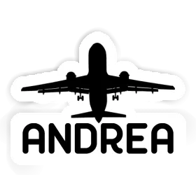 Sticker Jumbo-Jet Andrea Image