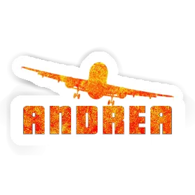 Andrea Aufkleber Flugzeug Image