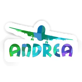 Flugzeug Sticker Andrea Image