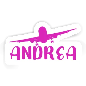 Flugzeug Aufkleber Andrea Image
