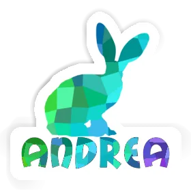 Aufkleber Hase Andrea Image