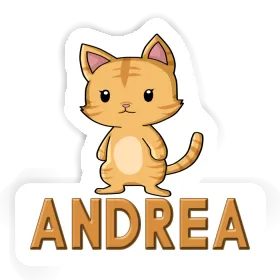 Sticker Andrea Cat Image