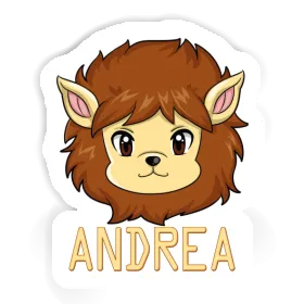Löwe Sticker Andrea Image