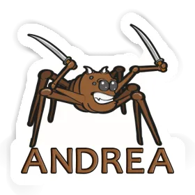 Aufkleber Andrea Kampfspinne Image