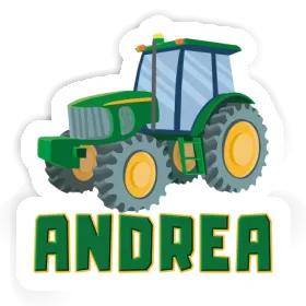 Sticker Tractor Andrea Image