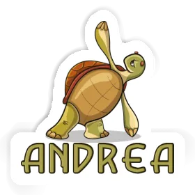 Andrea Sticker Yoga-Schildkröte Image