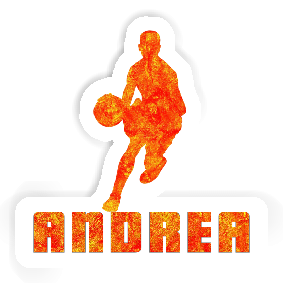 Aufkleber Andrea Basketballspieler Laptop Aufkleber Andrea Basketballspieler Laptop Image