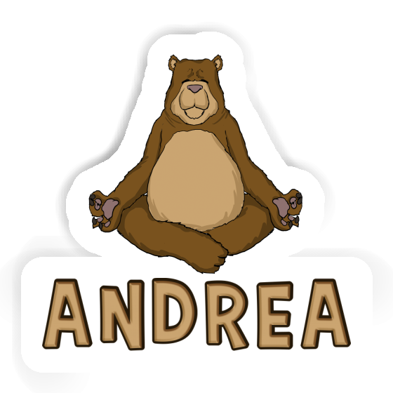 Autocollant Andrea Ours Autocollant Andrea Ours Image
