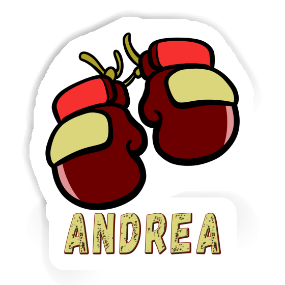 Andrea Sticker Boxing Glove Laptop Image