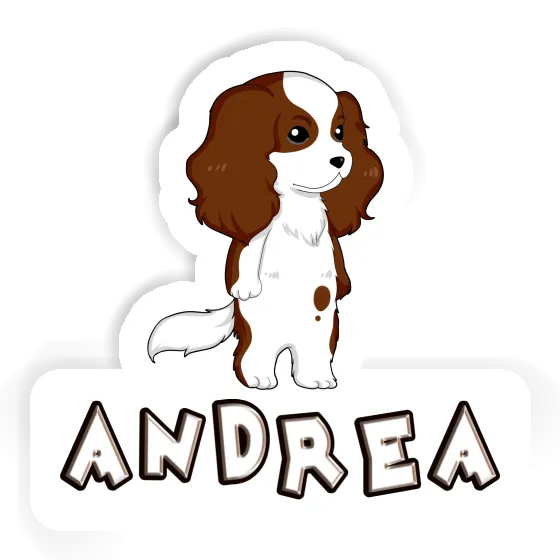 Cavalier King Charles Spaniel Autocollant Andrea Notebook Image