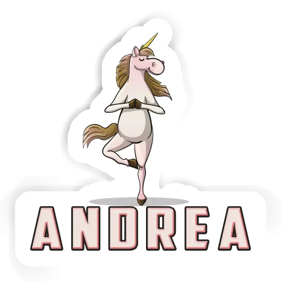 Yoga-Einhorn Sticker Andrea Notebook Yoga-Einhorn Sticker Andrea Gift package Image