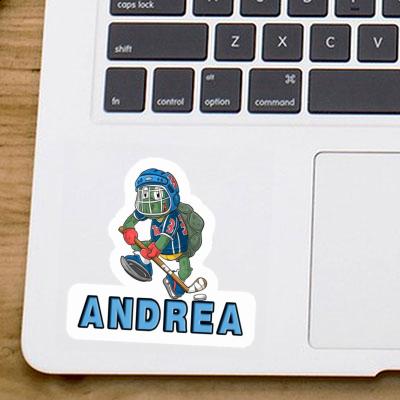 Eishockeyspieler Sticker Andrea Eishockeyspieler Sticker Andrea Image