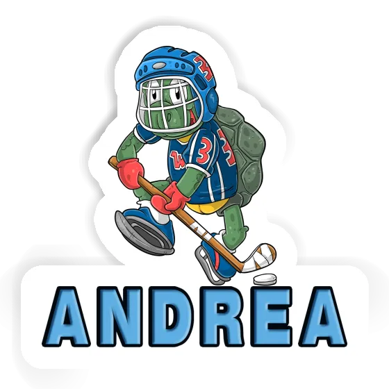 Eishockeyspieler Sticker Andrea Notebook Eishockeyspieler Sticker Andrea Gift package Image