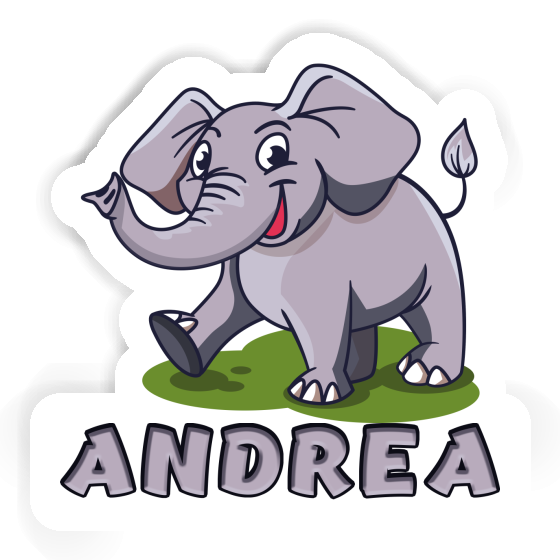 Andrea Autocollant Éléphant Andrea Autocollant Éléphant Image