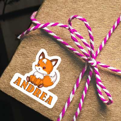 Andrea Autocollant Renard Notebook Andrea Autocollant Renard Gift package Image