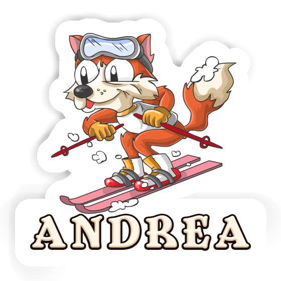 Autocollant Andrea Skieur Notebook Autocollant Andrea Skieur Gift package Image