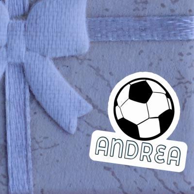 Sticker Andrea Fußball Laptop Image